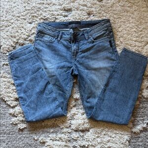 Silver Jeans Women's Light Blue Skinny Jeans